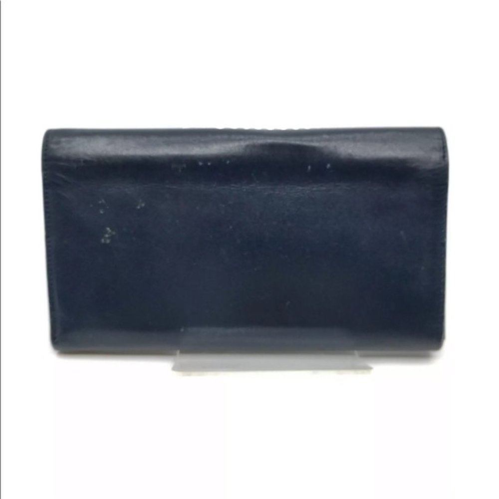 Gucci Long Wallet Blue Leather - Picture 2 of 10